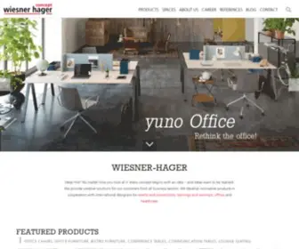 Wiesner-Hager.com(Wiesner-Hager Möbel GmbH) Screenshot