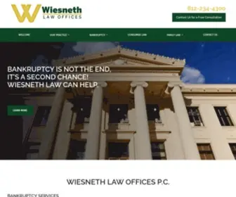 Wiesnethlaw.com(Wiesneth Law Offices) Screenshot