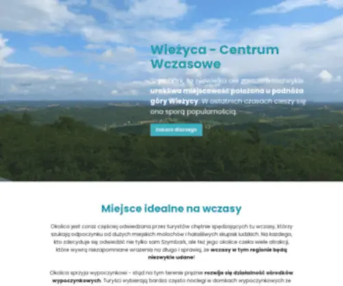 Wiezycacw.pl(Bogata baza noclegowa w Polsce) Screenshot
