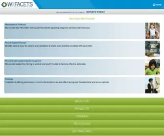 Wifacets.org(WI FACETS) Screenshot
