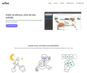 Wifeo.com(Créer un site Pro) Screenshot