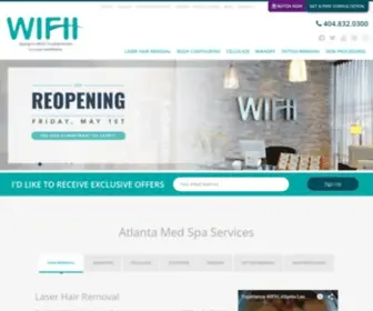 Wifh.com(Atlanta MedSpa WIFH) Screenshot