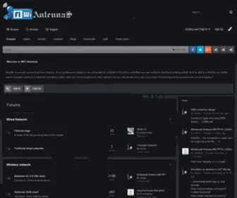 Wifi-Antennas.com(WIFI Antennas) Screenshot