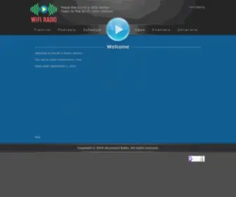 Wifi-Radio.net(Wi-Fi Radio trying to make the world a little better. If you want to participate) Screenshot