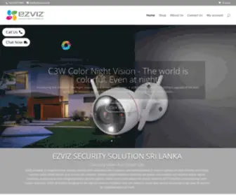 Wificamera.lk(EZVIZ SECURITY SOLUTION SRI LANKA Security Video For Smart Life EZVIZ) Screenshot