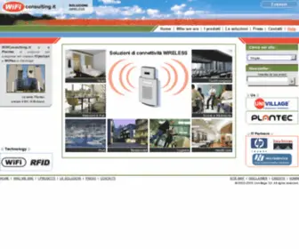 Wificonsulting.it(Wireless solutions) Screenshot