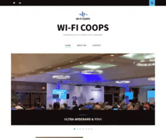 Wificoops.com(Experiences of a Connectivity Engineer) Screenshot