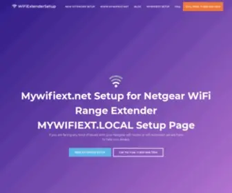 Wifiextendersetup.us(Mywifiext) Screenshot