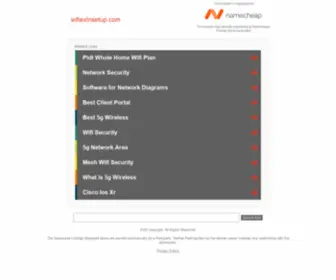 Wifiextnsetup.com(Wifiextnsetup) Screenshot