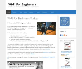 Wififorbeginners.com(Learn the basics of Enterprise Wi) Screenshot