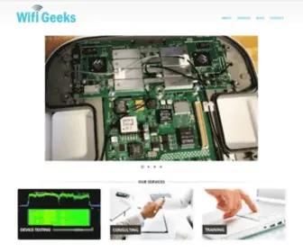 Wifigeeks.org(WiFi Geeks) Screenshot