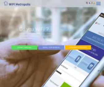 Wifimetropolis.com(WIFI Metropolis website) Screenshot