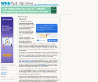 Wifinetnews.com(Wi-Fi Networking News) Screenshot