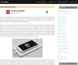 Wifinotes.com(New Inventions) Screenshot
