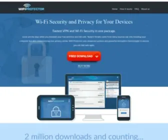 Wifiprotector.com(Get PureVPN at amazing discounts) Screenshot