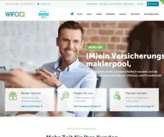 Wifo.com(Maklerpool WIFO GmbH) Screenshot