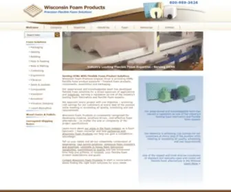 Wifoam.com(Flexible Foam Products) Screenshot