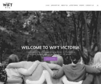 Wiftvic.com.au(WIFT VIC) Screenshot