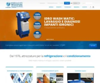 Wigam.com(Sistemi e Strumenti per Condizionamento e Refrigerazione) Screenshot