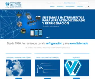 Wigam.es(Wigam Sistemas y herramientas para aire acondicionado y refrigeración) Screenshot