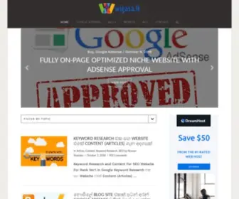 Wigasa.lk(Professional Digital Marketing Services) Screenshot