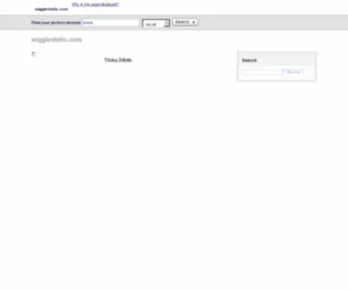 Wigglestatic.com(Wigglestatic) Screenshot