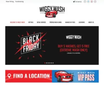 Wiggywash.com(Wiggy Wash) Screenshot