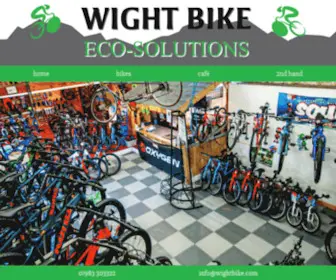 Wightbike.com(Wight Bike eco solutions) Screenshot