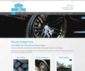Wighttyres.co.uk(Wight Tyres) Screenshot