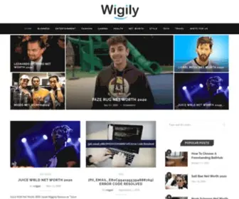 Wigily.com(Wigily) Screenshot