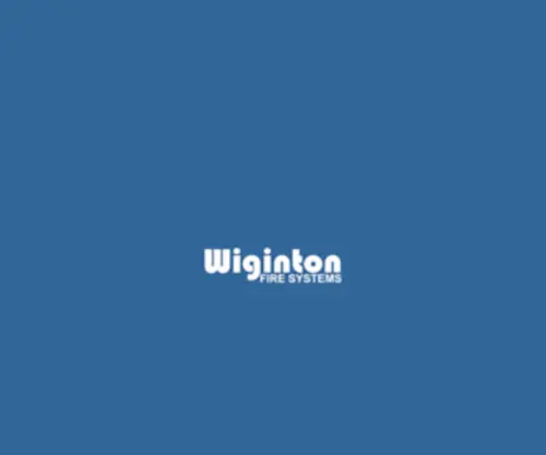 Wiginton.net(Wiginton Fire Systems) Screenshot