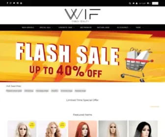 Wigisfashion-CA.com(Wig Is Fashion (WIF)) Screenshot