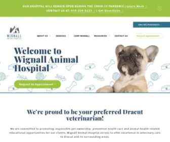 Wignall.com(Wignall Animal Hospital) Screenshot