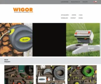 Wigor.pl(Przedstawiciel firmy BRADAS) Screenshot