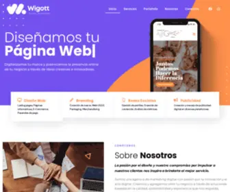 Wigott.com(Digital Marketing) Screenshot