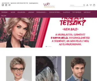 Wigplanet.hu(Parókaszalon) Screenshot