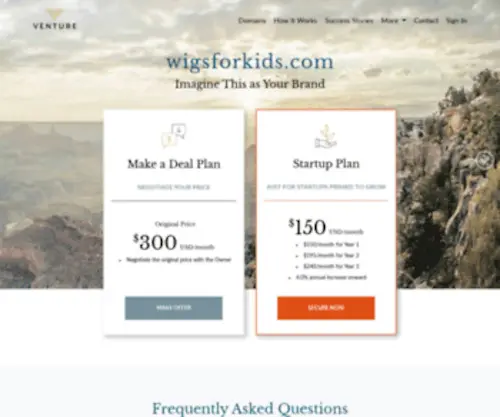 Wigsforkids.com(Wigsforkids) Screenshot