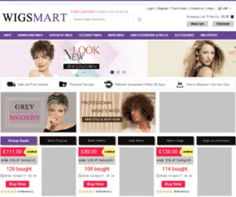 Wigsmart.co.uk(Wigs) Screenshot