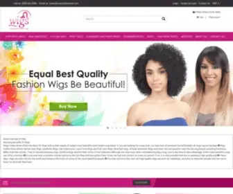 WigsonlineStore.com(Wigs Online Store) Screenshot