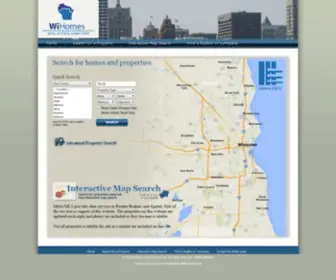 Wihomes.com(Wisconsin Homes) Screenshot