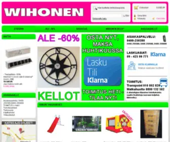 Wihonen.fi(Aseta avainsanat) Screenshot