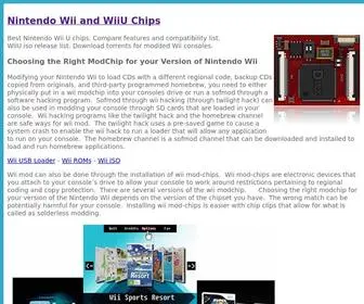 Wiichip.com(Wii CHIP) Screenshot