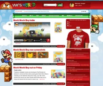 WiisWorld.com(Nintendo Wii U and 3DS news at Wii's World) Screenshot