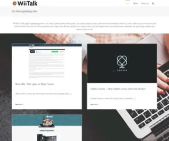 Wiitalk.co.uk(Wiitalk) Screenshot