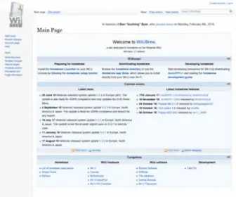 Wiiubrew.org(Wiiubrew) Screenshot
