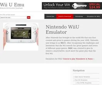 Wiiuemu.com(Emu®) Screenshot