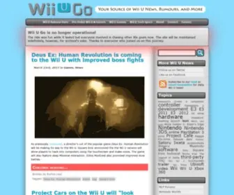Wiiugo.com(Nintendo Wii U News) Screenshot