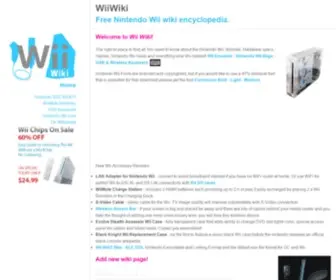 Wiiwiki.com(Wii Wiki) Screenshot