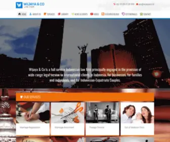 Wijayaco.co.id(Wijaya & Co) Screenshot