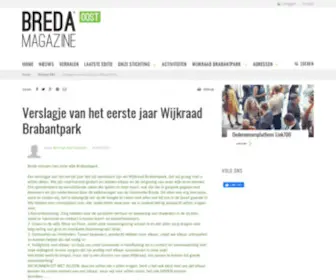 Wijkraadbrabantpark.nl(Breda Oost Magazine) Screenshot